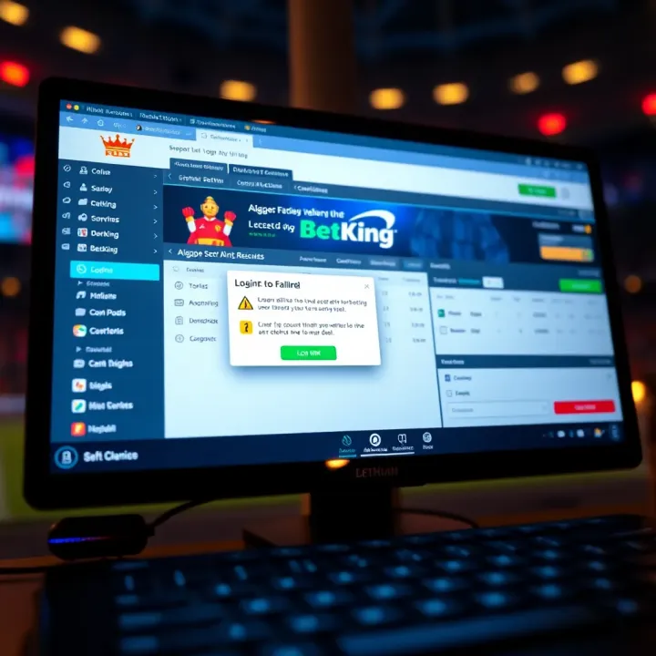 Betking platform showing deposit, withdrawal, and promotion options