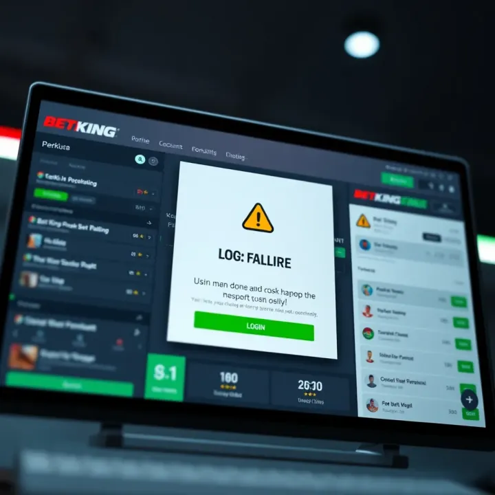 Secure login interface with a focus on account protection features