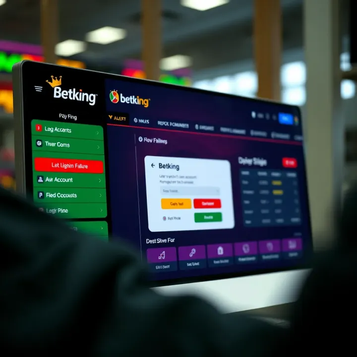 BetKing platform interface showing betting options with focus on over one goal selection