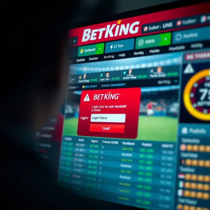 Mobile phone screen displaying BetKing app’s bitcoin deposit interface with transaction details