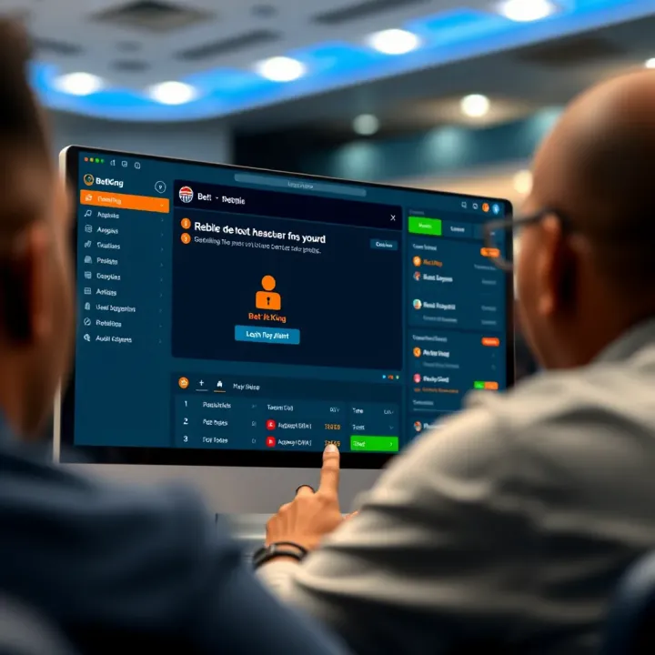 Graphical representation of betting strategies and tips for maximizing winnings on BetKing Futbol platform
