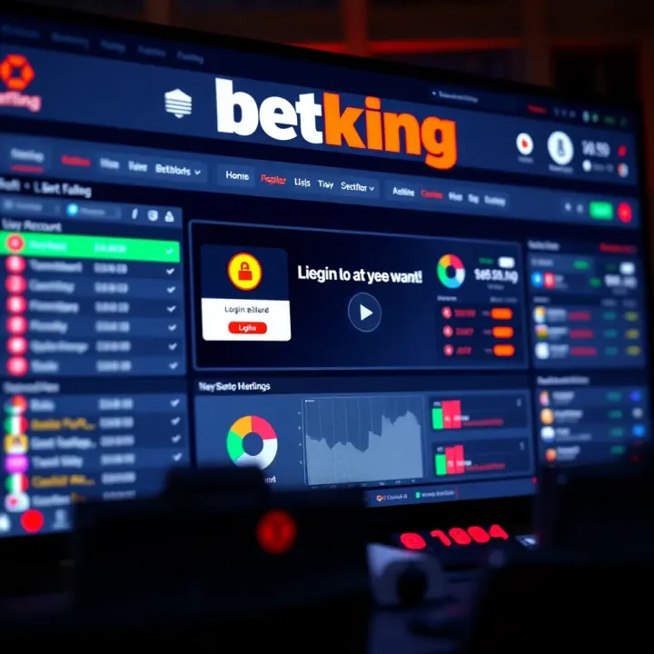 Mobile device displaying live betting options and promotions for UEFA Europa League on BetKing