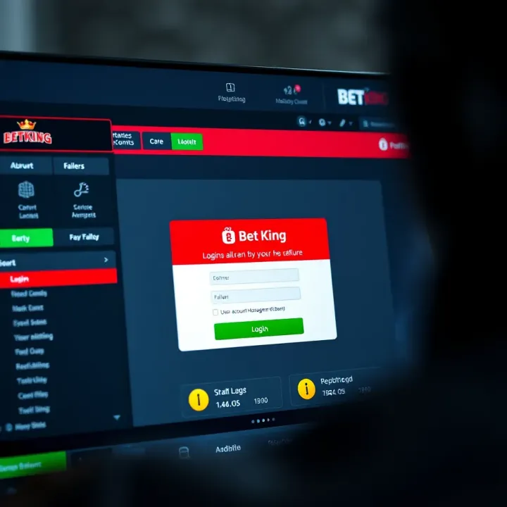 Graphic representation of BetKing Nigeria promo code unlocking bonus rewards