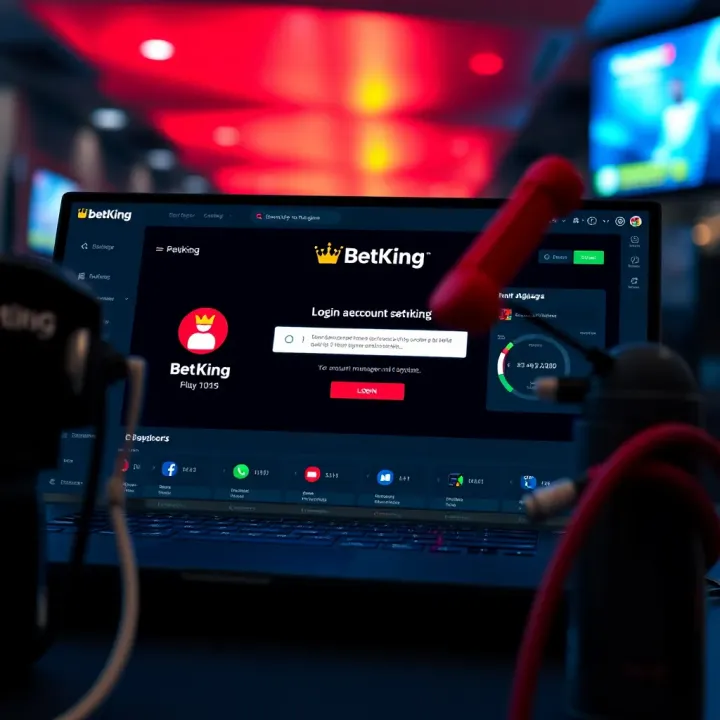 Interface displaying various sports betting options on BetKing Nigeria platform