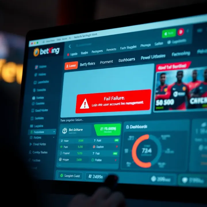 User interface of BetKing Uganda website showcasing sports betting categories and options