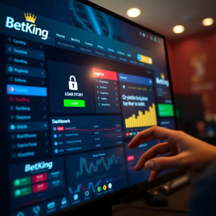 Visual guide showing how to join BetKing VIP loyalty programme