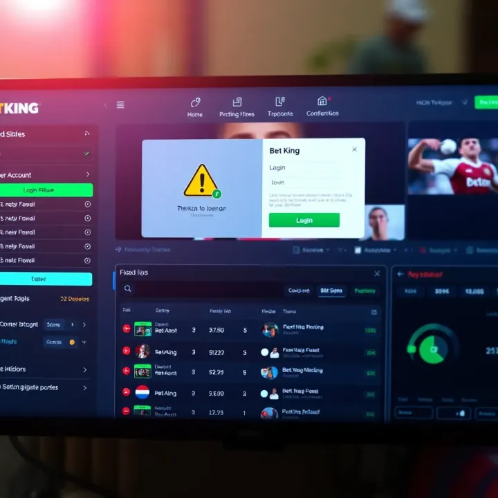 Mobile phone displaying BetKing app withdrawal screen with Nigerian currency symbols