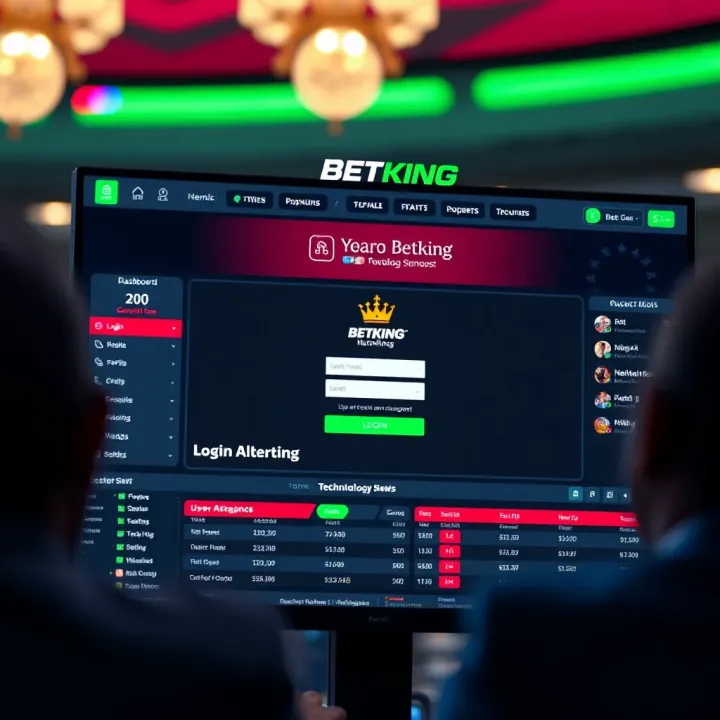 Mobile phone displaying BetKing withdrawal options on screen