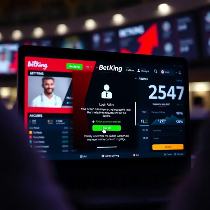 Graphic showing BetKing withdrawal pending notification on a mobile device with clock symbol