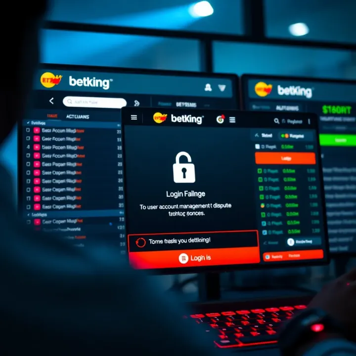 Betking platform showing a variety of betting options during World Cup qualifiers