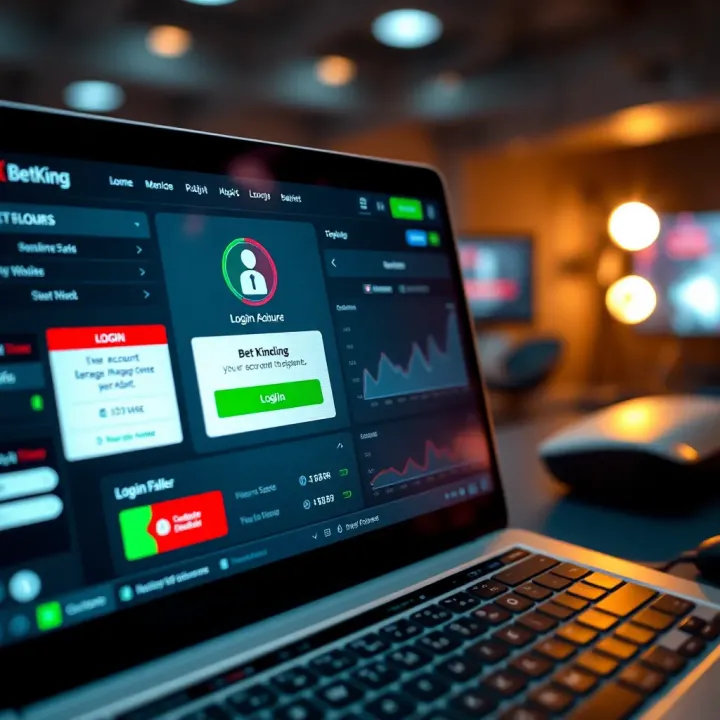 User filling out registration form on BetKing platform
