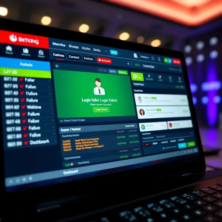 Graphic depicting a secure betting environment with a registered BetKing shop and a shield symbolizing safety