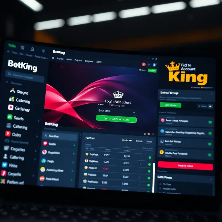 Visual representation of online betting transactions showing deposits and withdrawals on BetKing