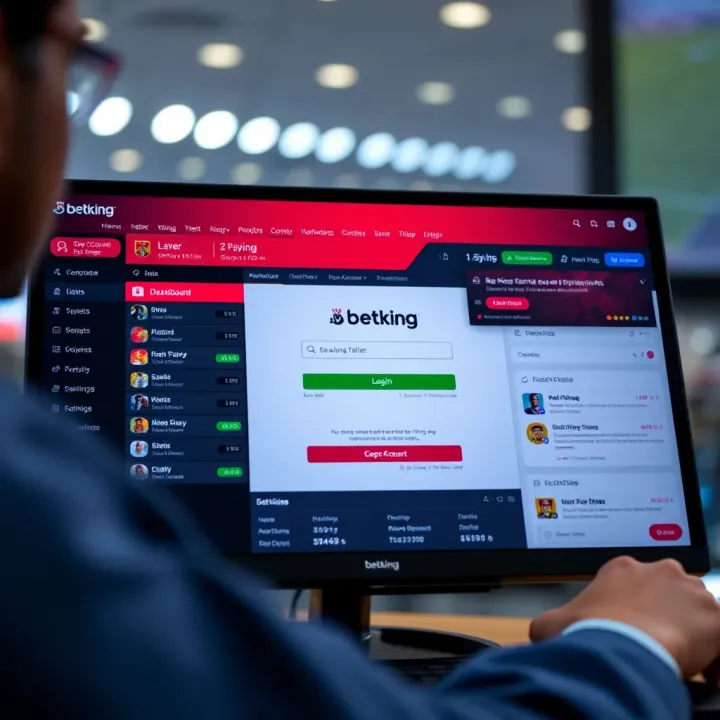 Secure online transaction illustration representing safe withdrawal of funds from BetKing
