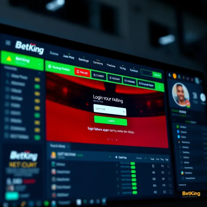 User interface of BetKing Shopbet displaying sports betting options and markets