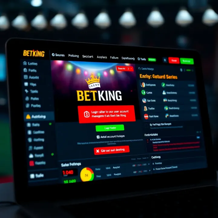 User scanning BetKing QR code to deposit funds into betting account